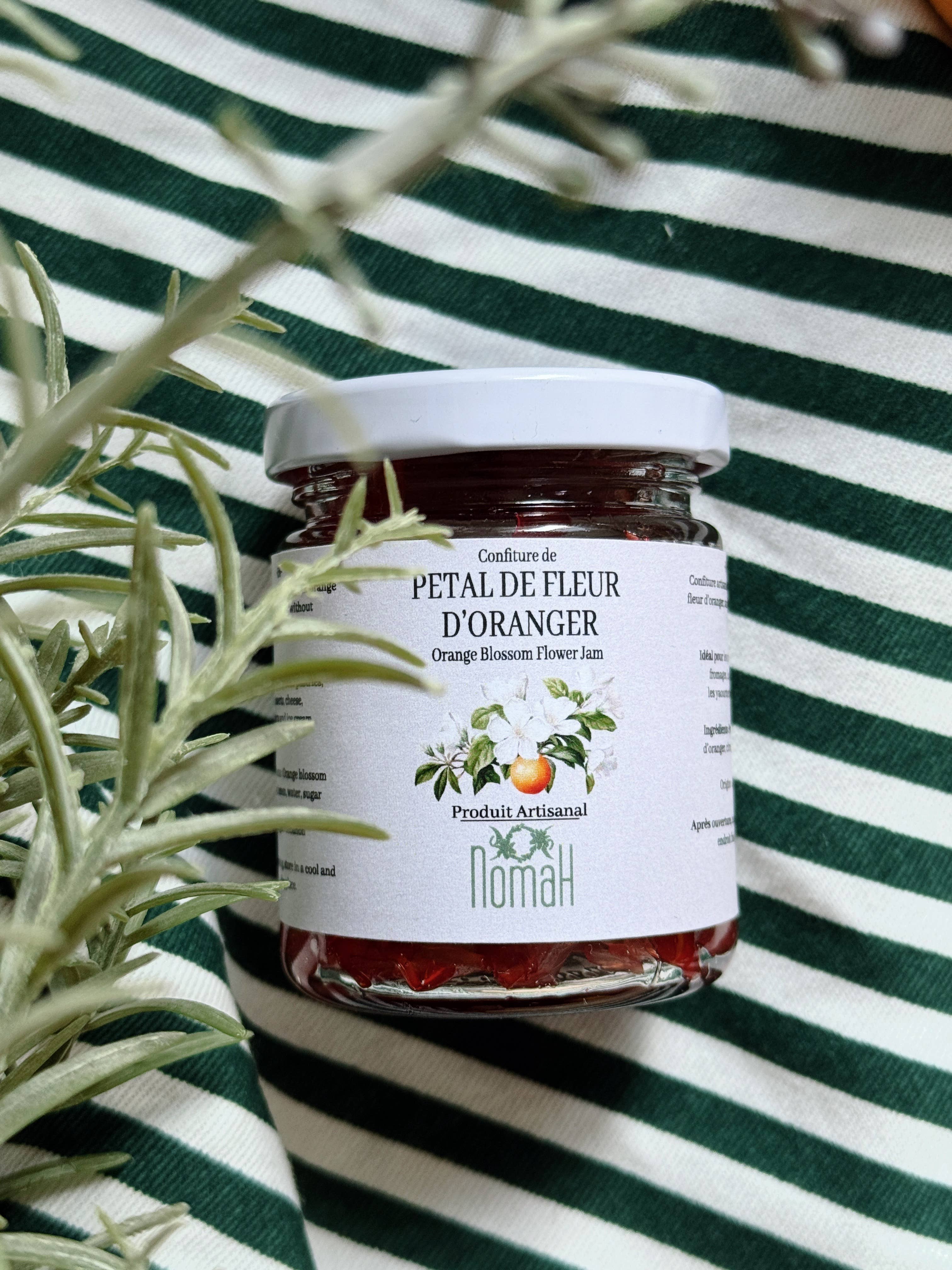 Nomah - Wholesale Jam/Jelly - Orange Blossom Flower Jam - 100G3