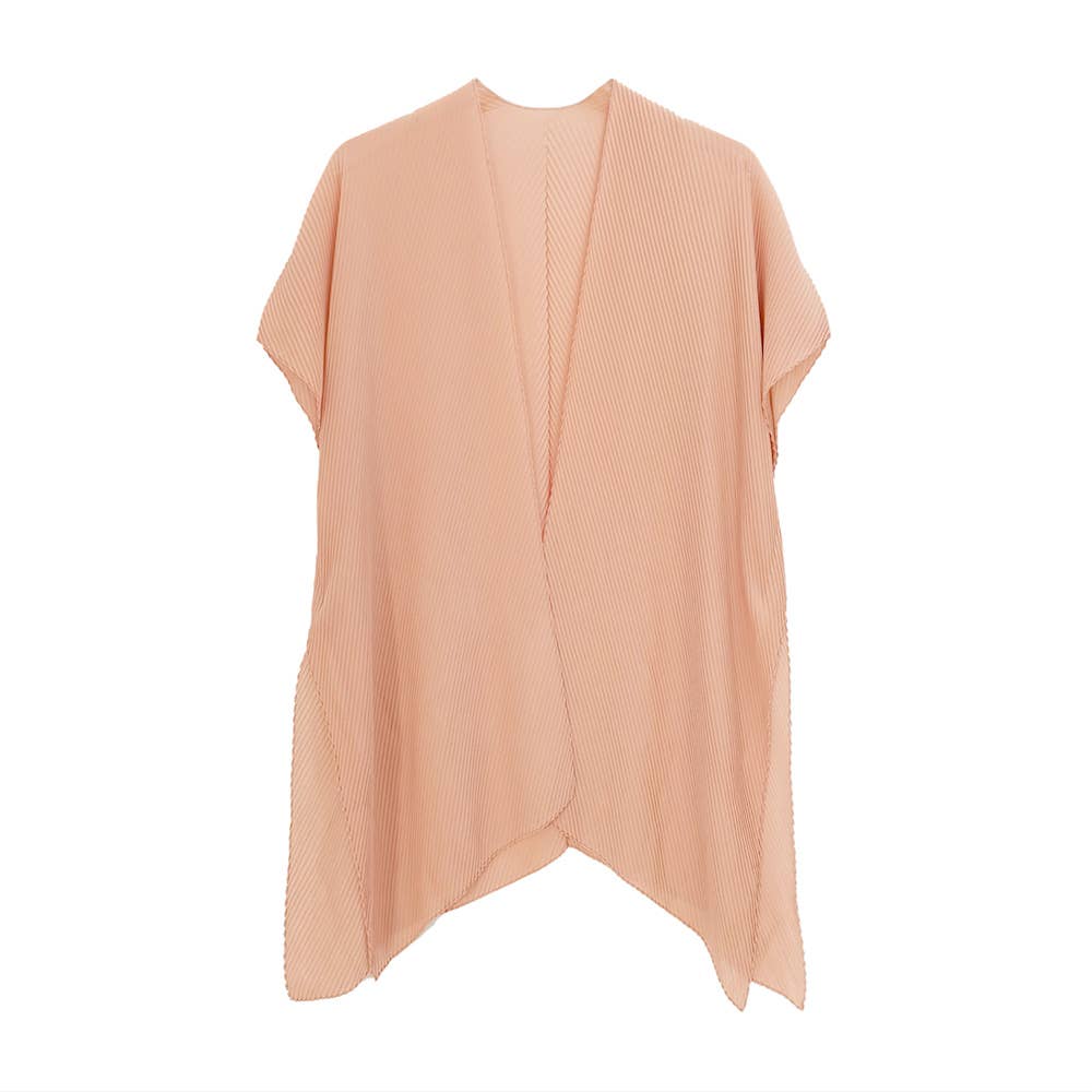 Sensibling Corp. - Wholesale Poncho - Women's - Solid Chiffon Ruana Poncho15