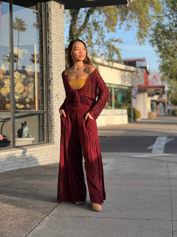 Pantaloni Gypsy Solid per la vendita all'ingrosso da parte di Lani Lau Hawaii