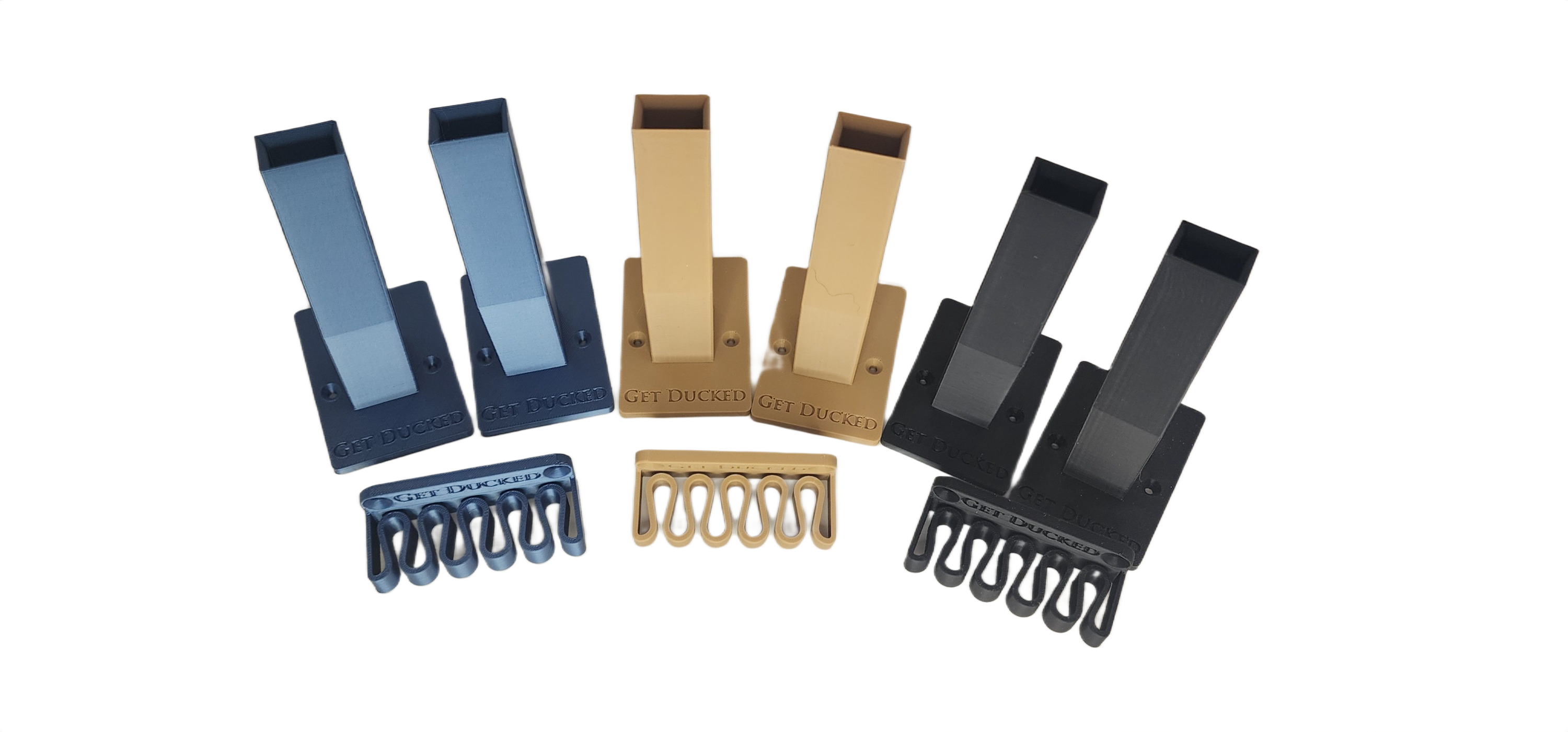 Get Ducked Waterfowl - Wholesale Wall Hook - Trail & Timber™ Plug & Stow Kit — (2) MOJO® Wall Holders + (1) Charging-Wire Holder13