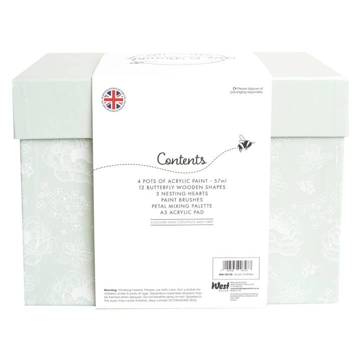 West Design Products UK – wholesale DIY craft kit – Bee & Bumble Acrylic Craft Box1