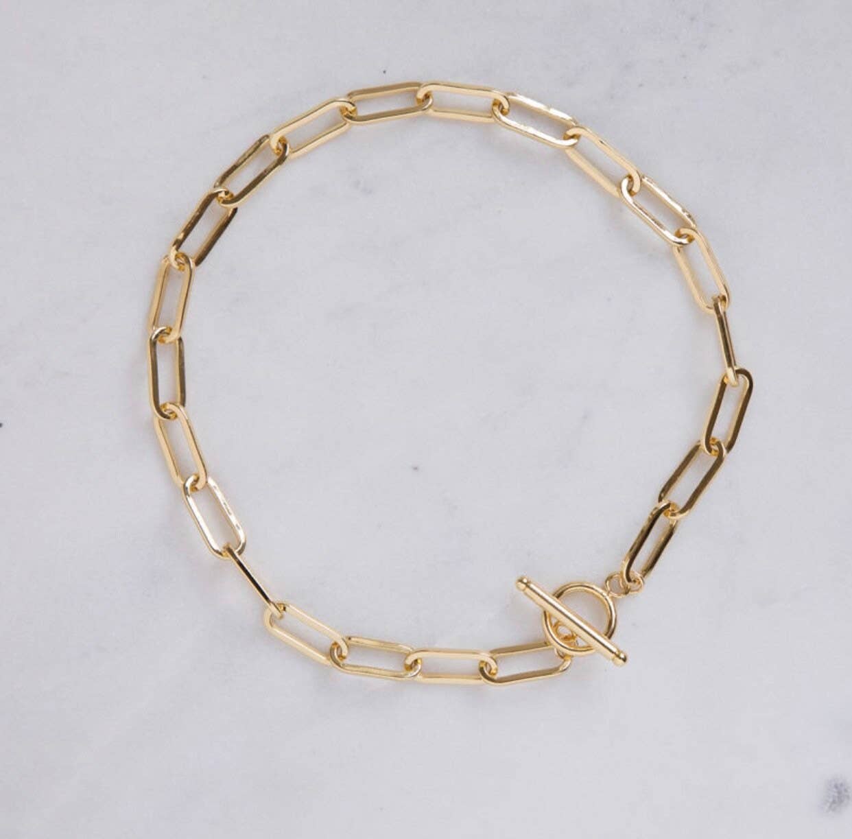 Creole Charm – Großhandel Gliederhalskette – Chunky Chunky Kette aus goldfarbenem Edelstahl (The Lux Chain), tarnfrei1