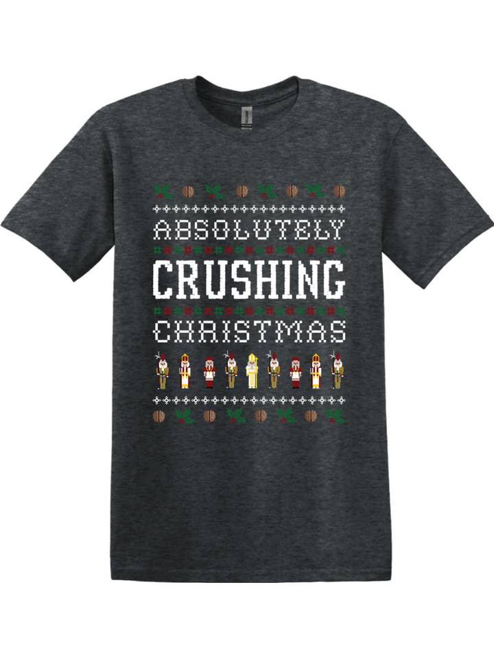 Sock Religious - Wholesale Screen Printed T-Shirt - Unisex - Absolutely Crushing Christmas Adult T-Shirt6
