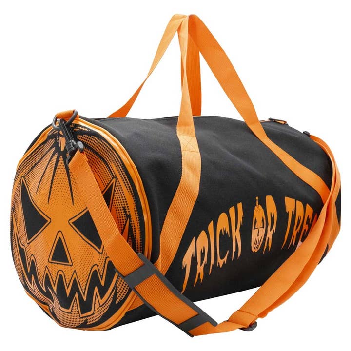 Pumpkin Trick Or Treat Barrel Bag for wholesale by Kreepsville
