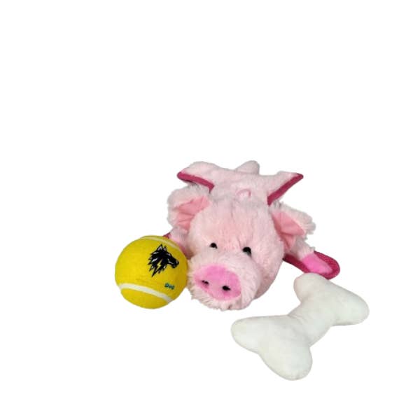 Fuzzy - Pink Piggy for wholesale by Lightning Dog