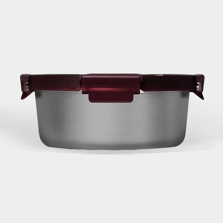 Runder Edelstahlbehälter für den Großhandel von Genicook Product LLC