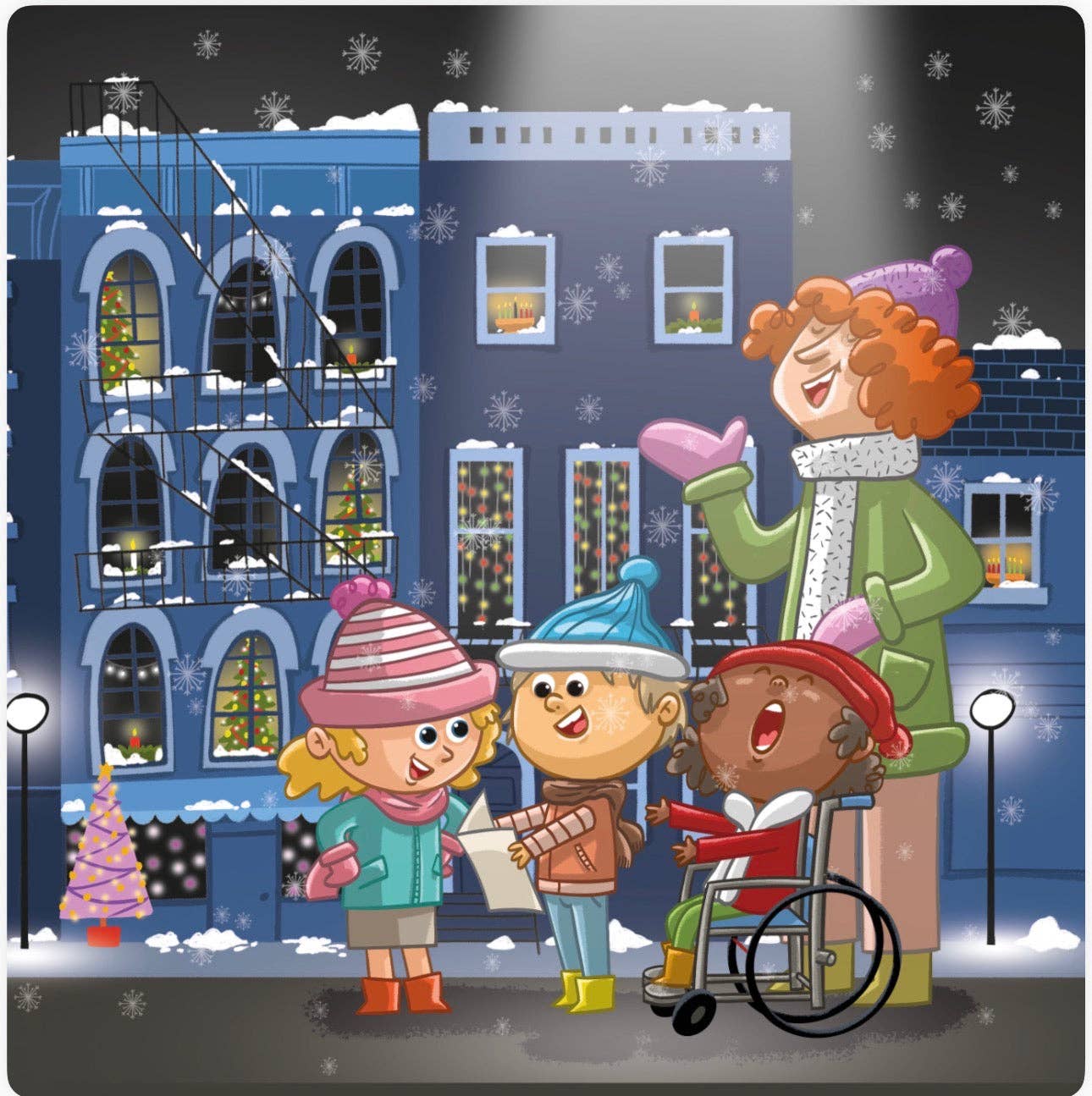 Purple Diamond Press. Inc - Wholesale Preschool Book (3-5) - What If We Were All Merry! — Holiday Kindness & Inclusion Picture Book (Paperback)2