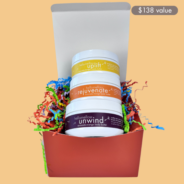 hellomellow - Wholesale Body Balm/Butter - mellow me 2: uplift - rejuvenate - unwind1