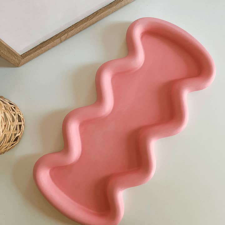 Razzo Studio - Venta al por mayor Bandejas decorativas - Bandeja ondulada16