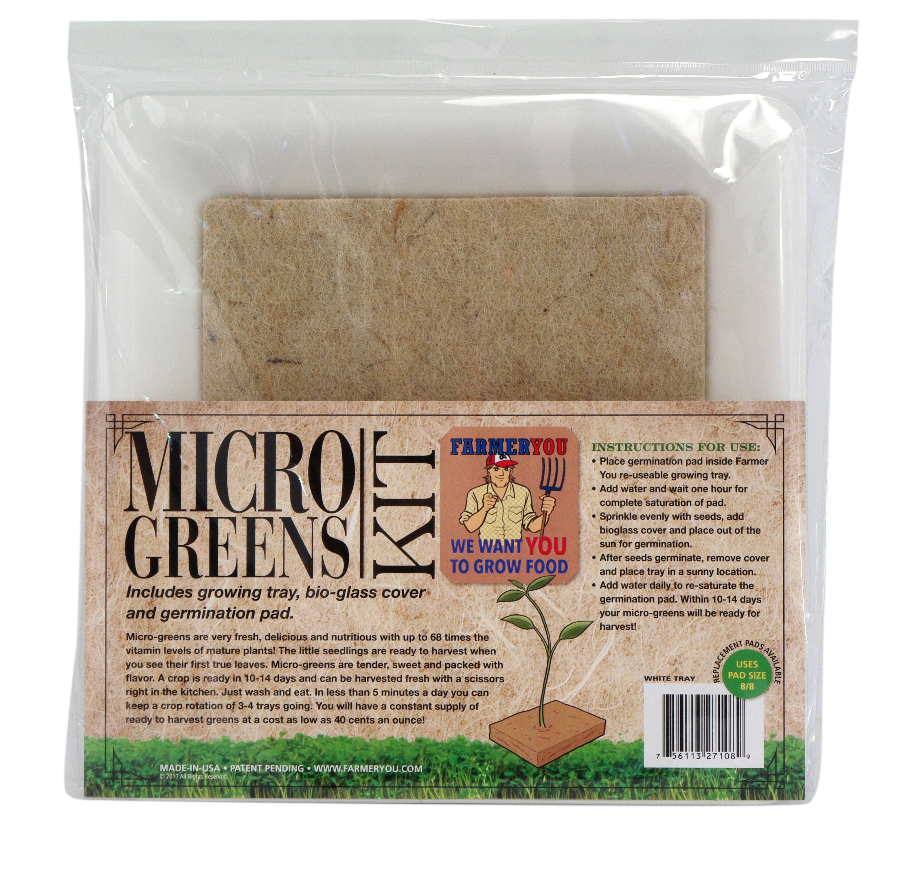 Farmer You LLC – wholesale Frön – MicroGreens kökssats1