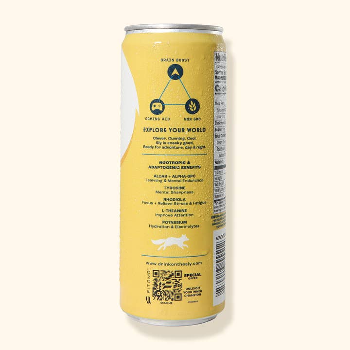 Sly™️ - Wholesale Sports/Energy Drink - Sly™ BOOST Berry - 12oz Brain + Body Beverage