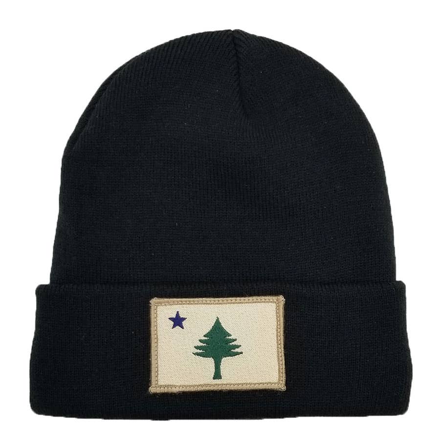 Rogue Life Maine - Wholesale Beanie - Unisex - Maine Flag Lined Beanie - Assorted Colors0