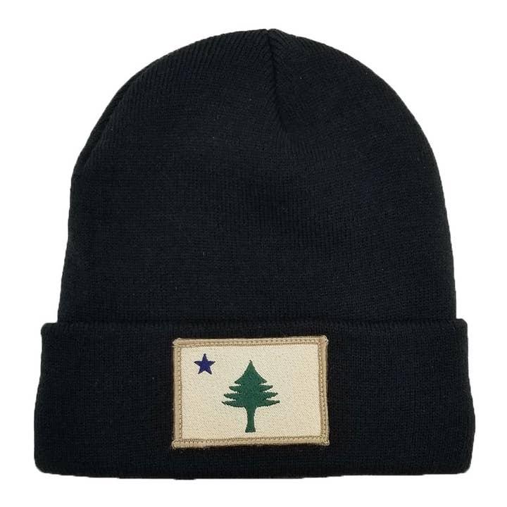 Rogue Life Maine - Wholesale Beanie - Unisex - Maine Flag Lined Beanie - Assorted Colors