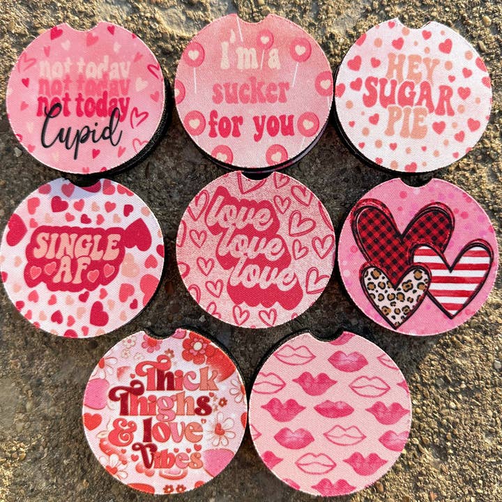 Lot de montagnes russes pour la Saint-Valentin (8) pour la vente par Evie Rose