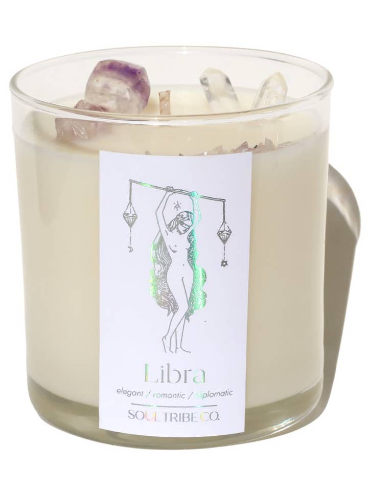 Bougie Libra pour la vente par Soul Tribe Co.