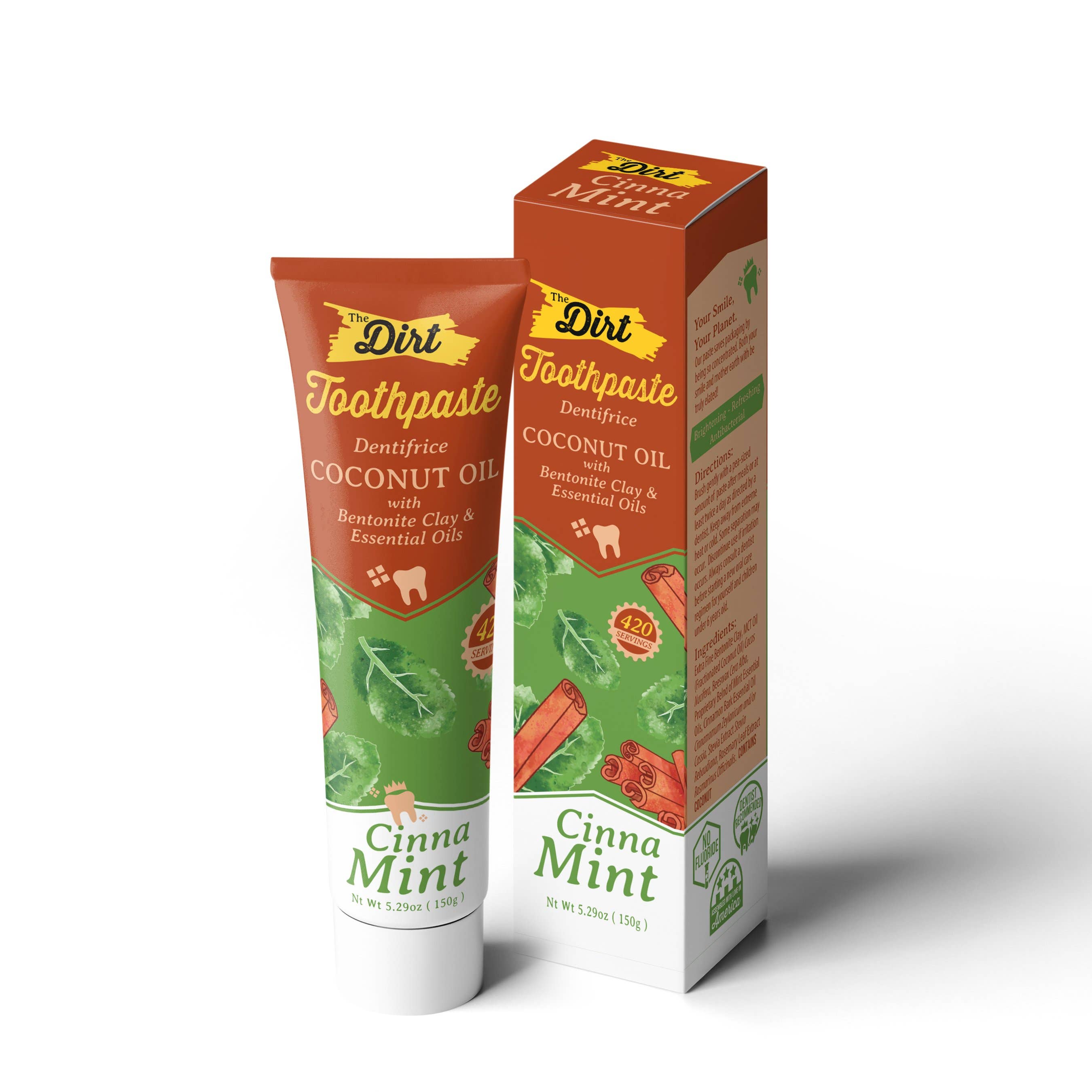 The Dirt Personal Care - Wholesale Toothpaste - Coconut Oil Toothpaste9