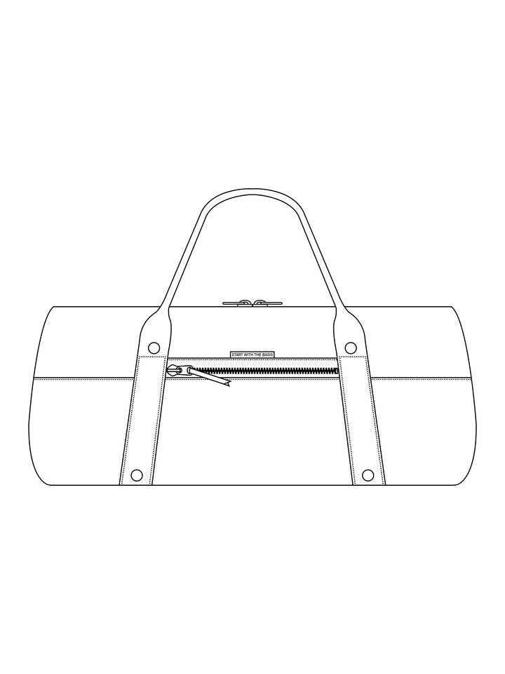 Roku Towers Weekender Duffel - Op maat voor wholesale door Start With the Basis