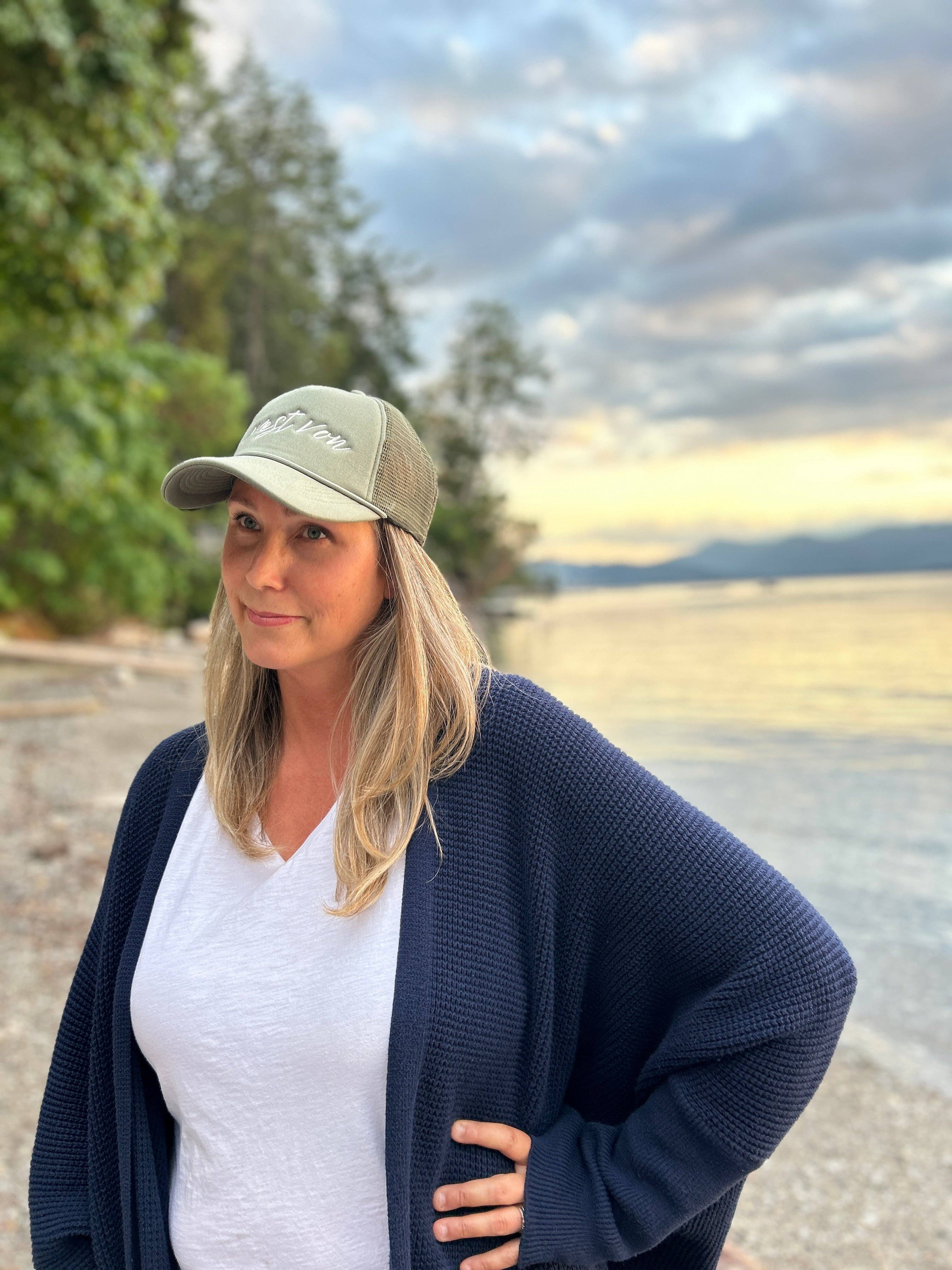 WEST VON - Vente Casquette de camionneur – femme - Casquette de baseball Tess | Trucker Hat2