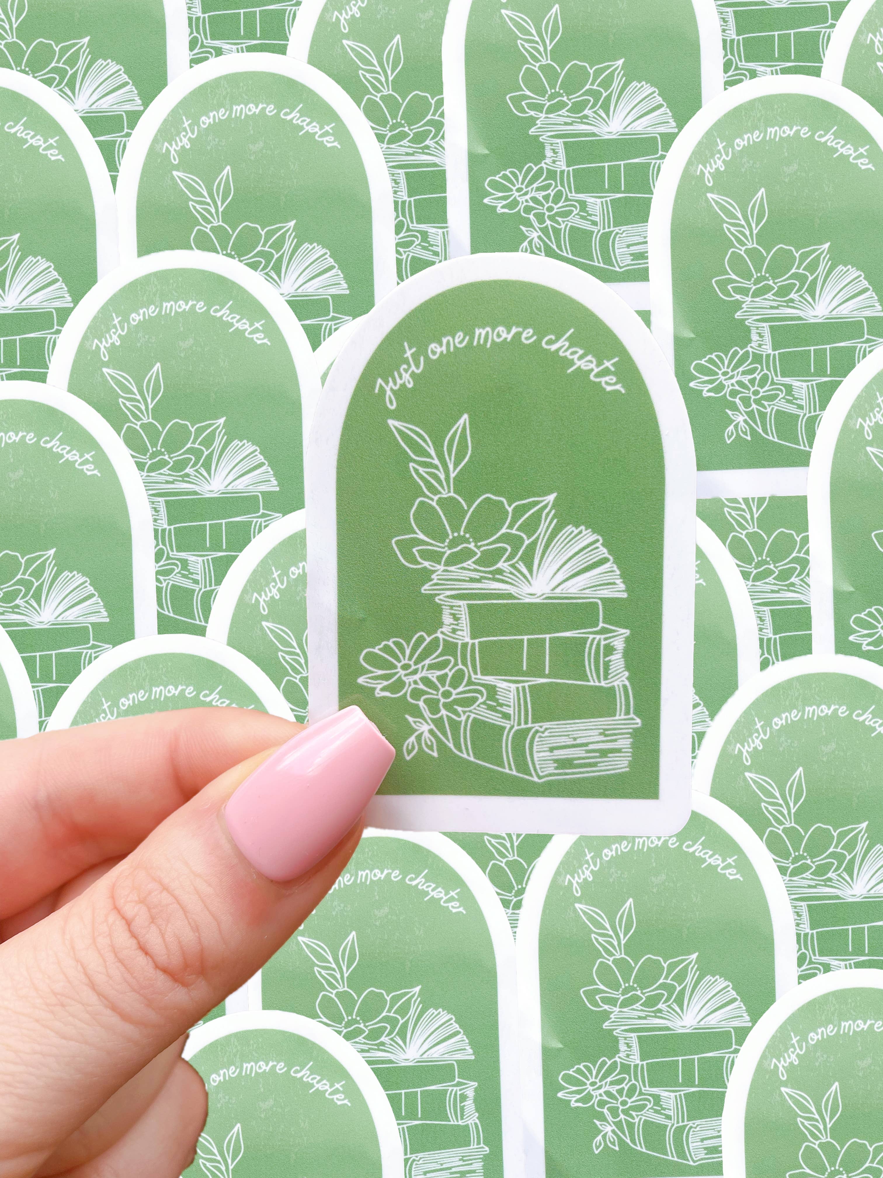 Typo Lettering Co – Adesivo por atacado – Apenas mais um capítulo adesivo à prova d'água