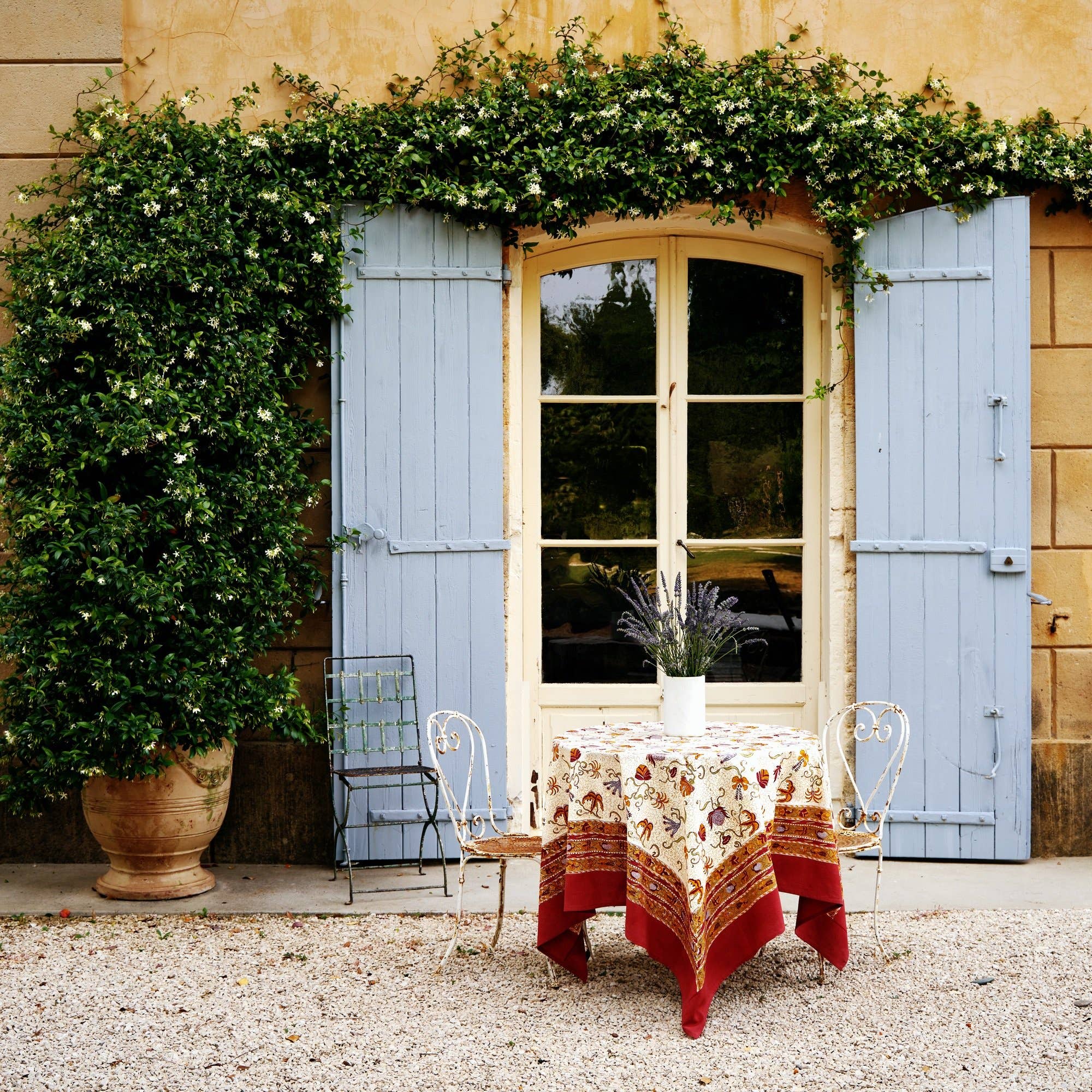 Couleur Nature - Wholesale Tablecloth - Fleurs des Indes | French Tablecloths7