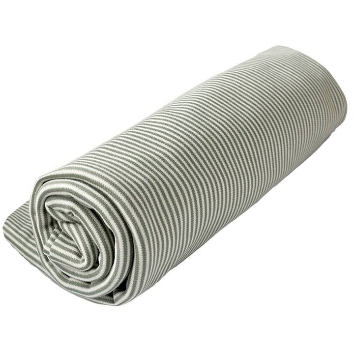 Tessuto a pois rosmarino-bianco per la vendita all'ingrosso da parte di Hoppediz