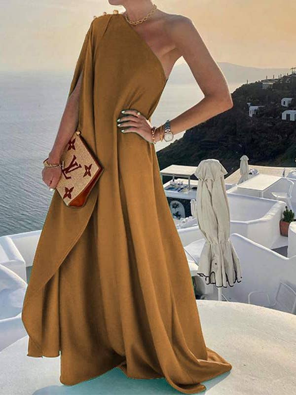 robe de soirée élégante pour femmes, robe de vacances d'été pour la vente par Queen Fashion