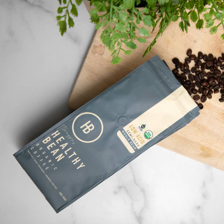 Healthy Bean Organic Coffee – wholesale Kaffebönor – Hälsosamt bönkaffe - Superfood helböna ekologisk, låg syra