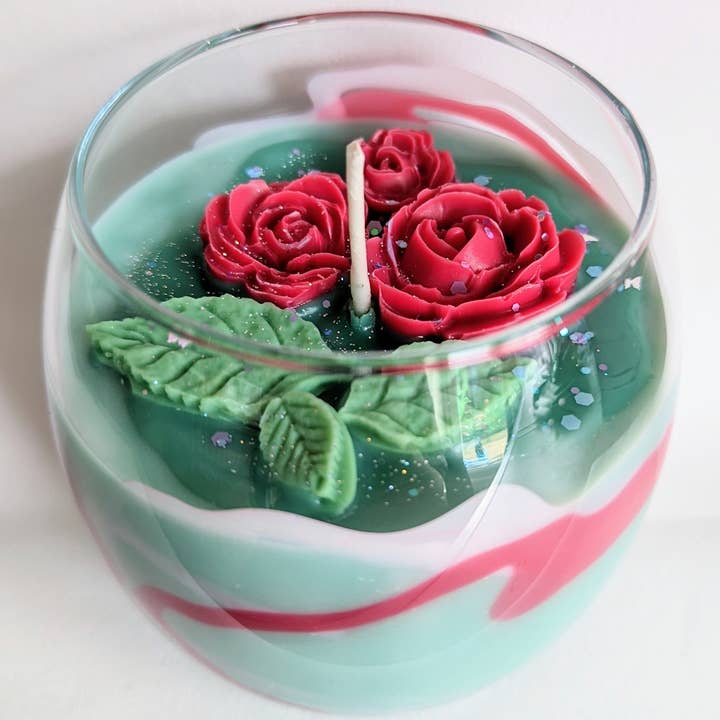 Colour Splash Candle Company - Wholesale Novelty Candle - A Fragrant Rose Candle