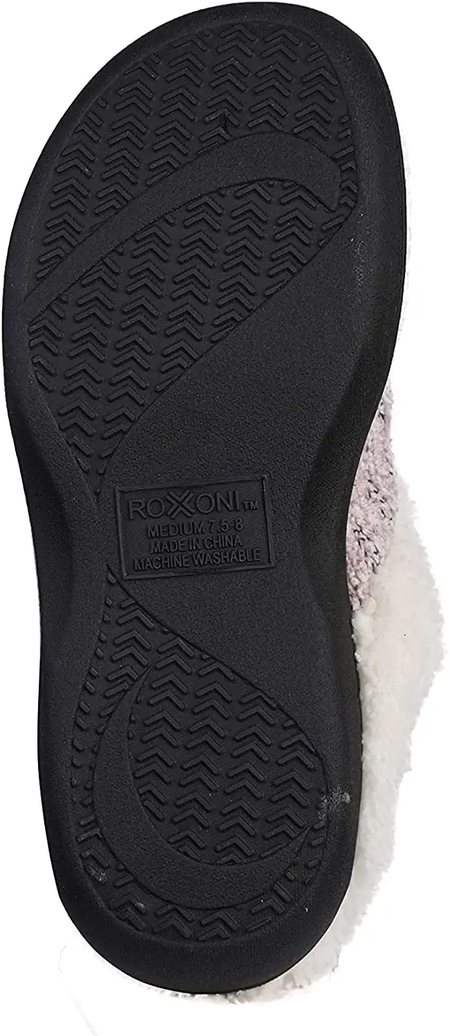 Roxoni – Chinelos - Mulher por atacado – Roxoni Chinelos Casa Mulher Malha Forrado Cozy Coca Ho11