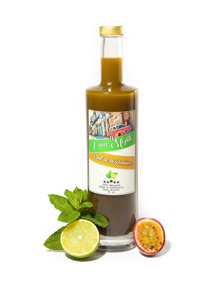 Passion Fruit Mojito Base - Viva Mojito for wholesale by Etic's