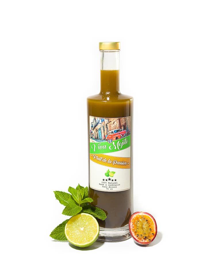 Passion Fruit Mojito Base - Viva Mojito for wholesale by Etic's