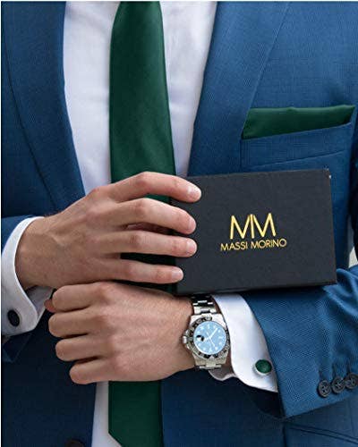 Massi Morino - Wholesale Necktie - Men's - Tie set | Extensive box content38