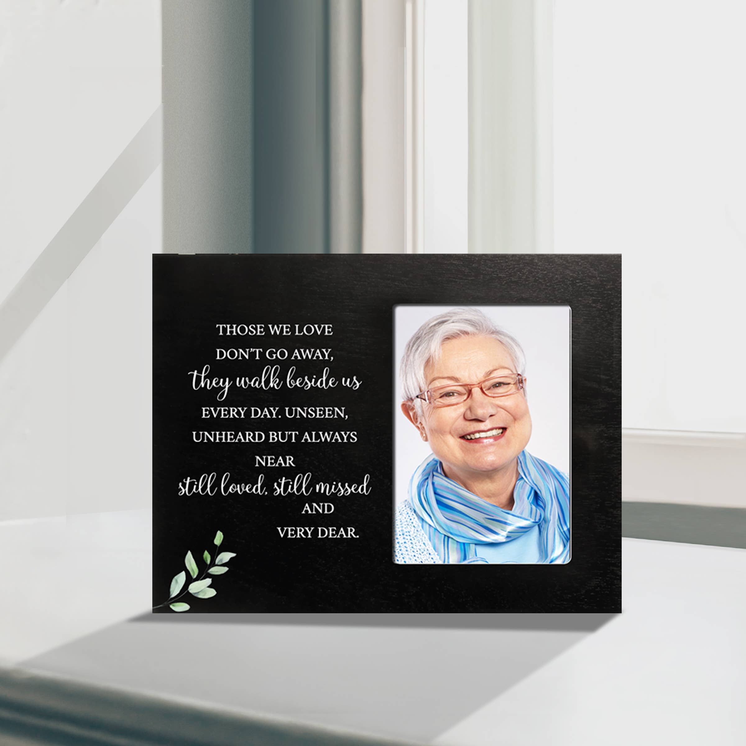 LifeSong Milestones - Wholesale Picture Frame - Sympathy Memorial Photo Frame: Those We Love Walk Beside Us4