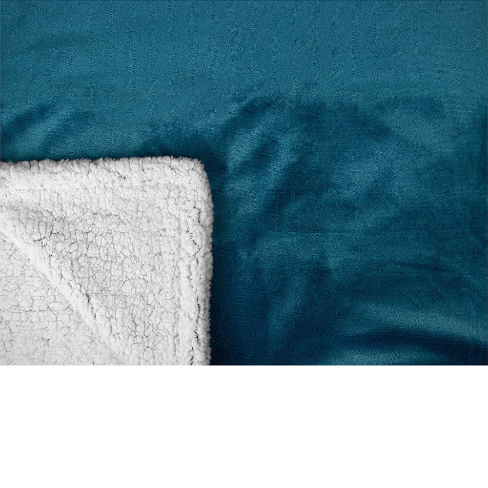 Pavilia – Manta para sofá por atacado – Cobertor Premium Sherpa Fleece80