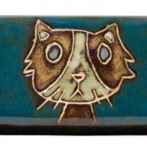 Mara Steingut-Katzenschale, klein für den Großhandel von Galleyware