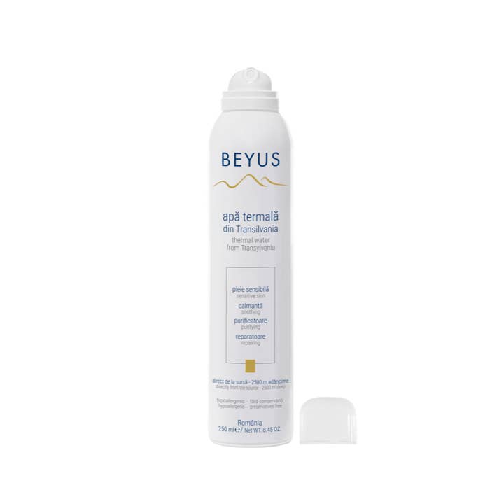 Beyus Thermal Water from Transylvania 250ml for wholesale by Magic of Beauty LLC