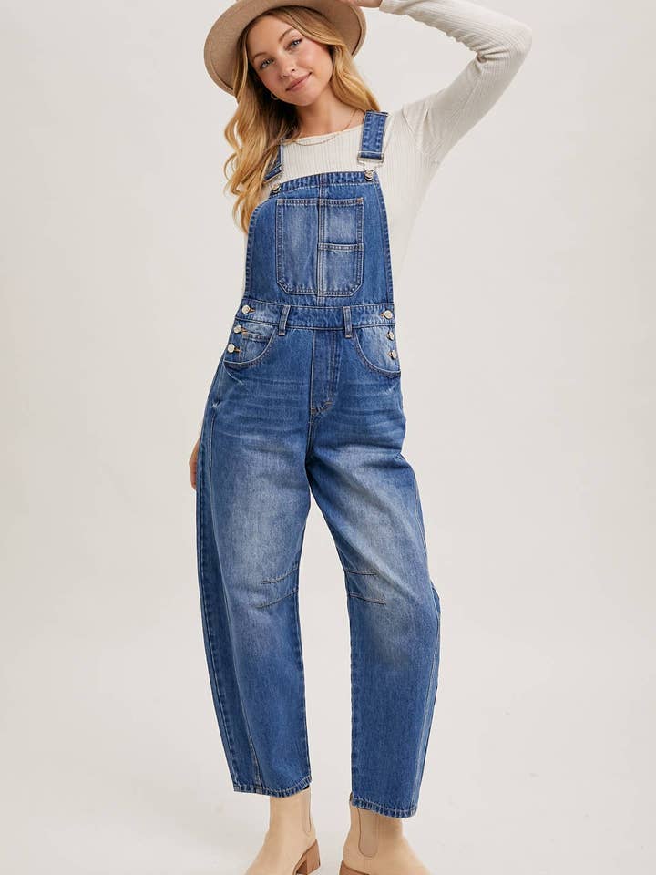 Dk Wash BARREL OVERALLS for wholesale on Faire2