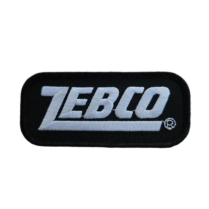ThatsRad - Wholesale Patch - Vintage Zebco Embroidered Iron on Patch