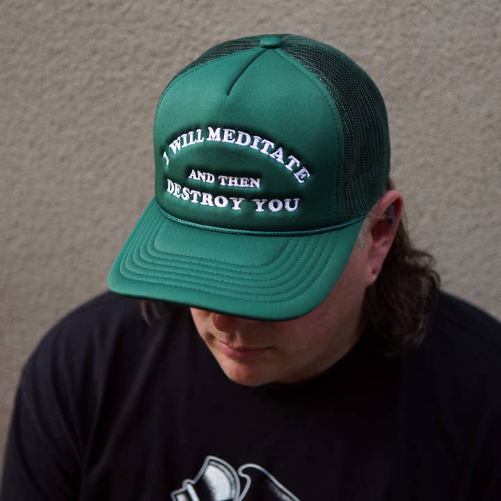 Stuntin Goods - Vendita all'ingrosso Cappellino da camionista - Unisex - Cappello da camionista Yoga Flame Foam6