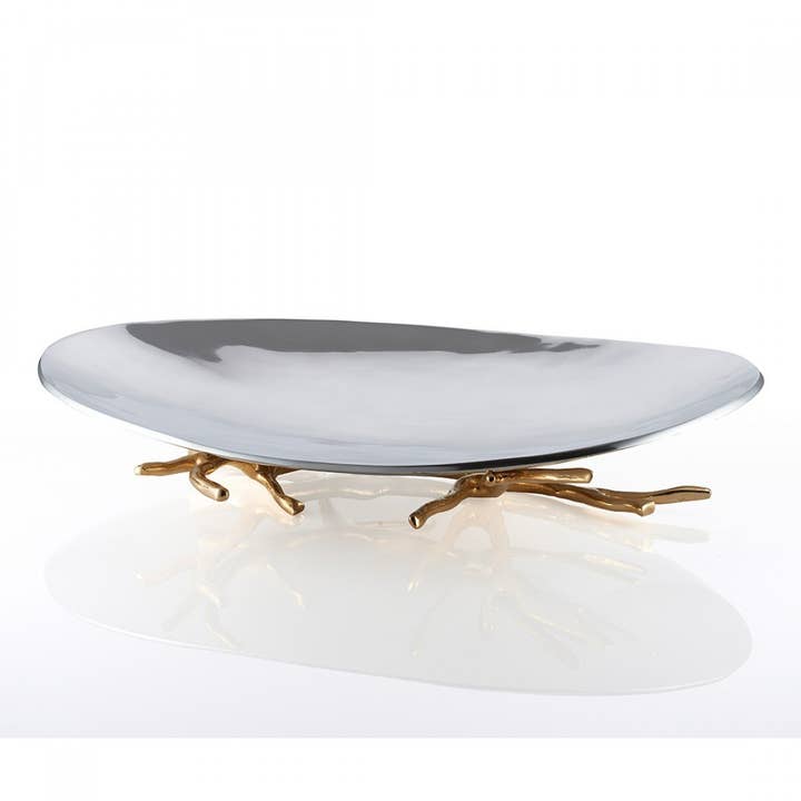 Platter Manzanita Pedestal Large for wholesale by LUNARES