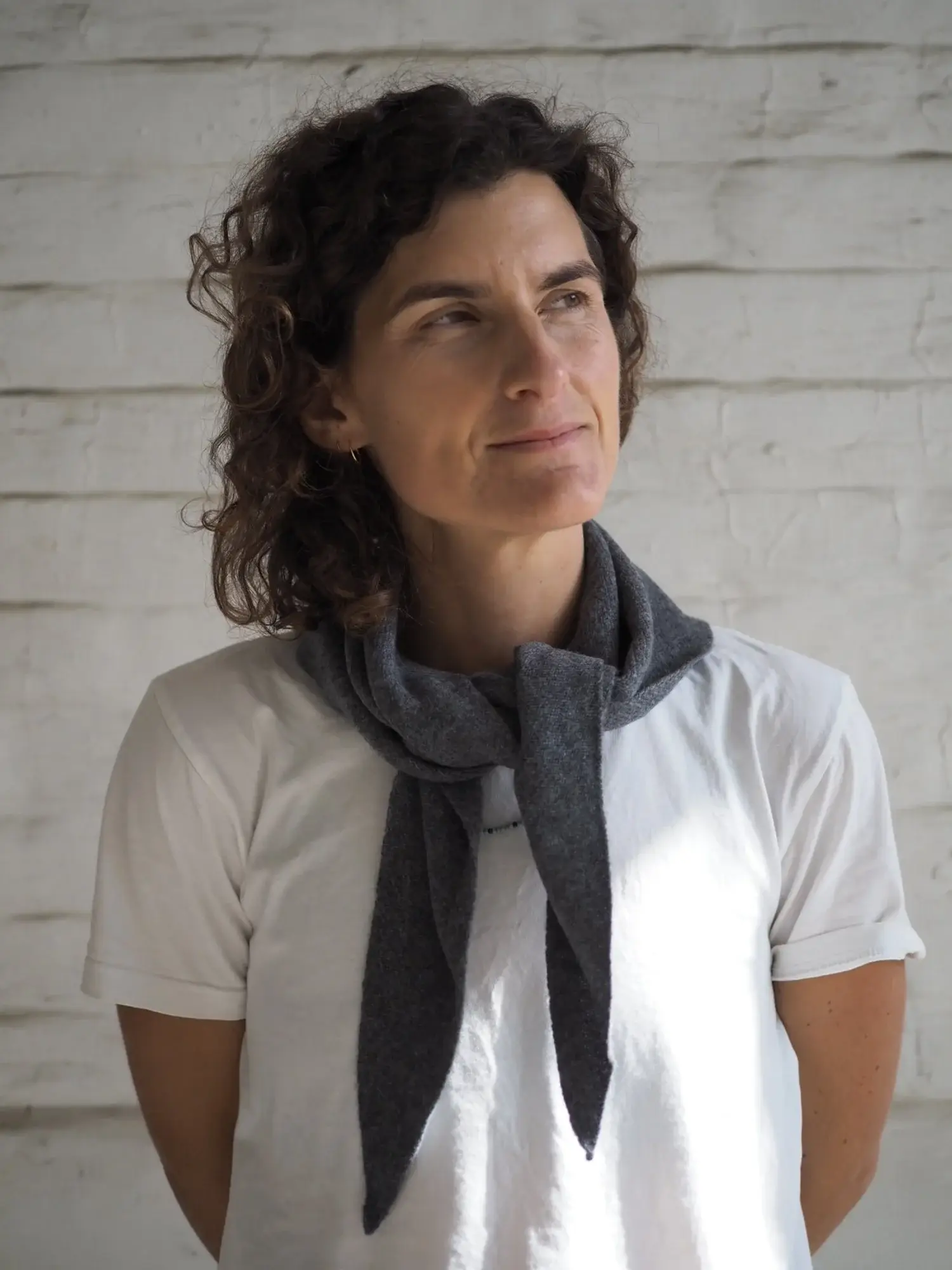 Roake Studio – wholesale Scarf – Women's – Merino Wool Triangle Scarf9