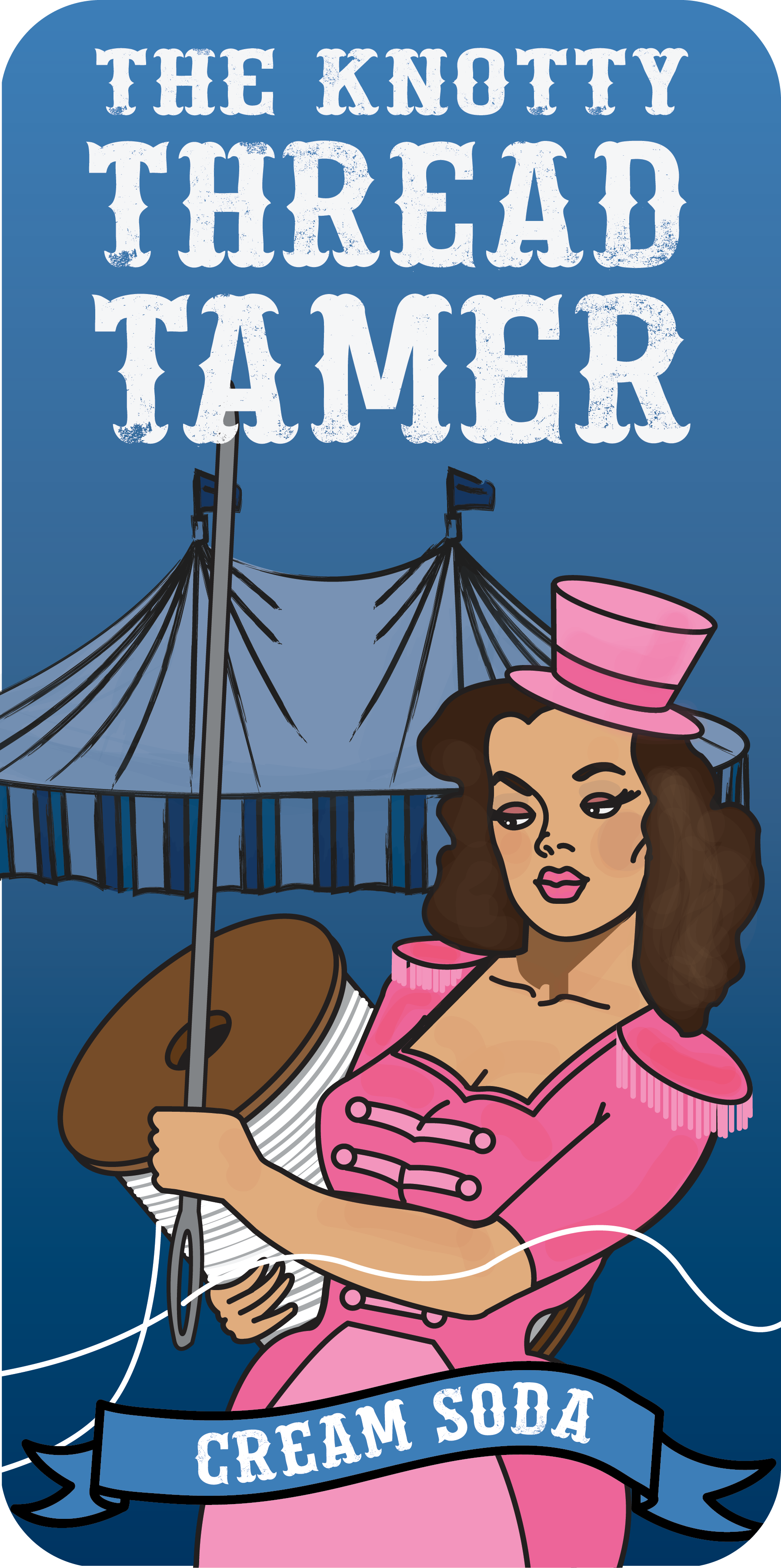 The Knotty Thread Tamer - Wholesale Craft Tool - The Knotty Thread Tamer- Cream Soda1