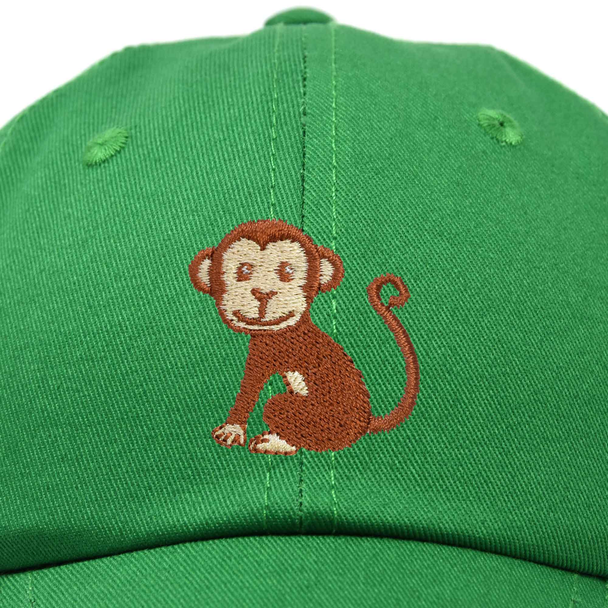 Dalix – Großhandel Basecap – Kinder – DALIX Cute Monkey Kinderhut bestickte Ballkappe Mädchen Jungen9