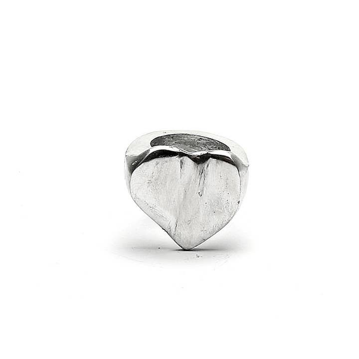 Trades by Haim Shahar - Wholesale Cocktail/Statement Ring - Hello Heart Recycled Eco-friendly Alumunim Ring