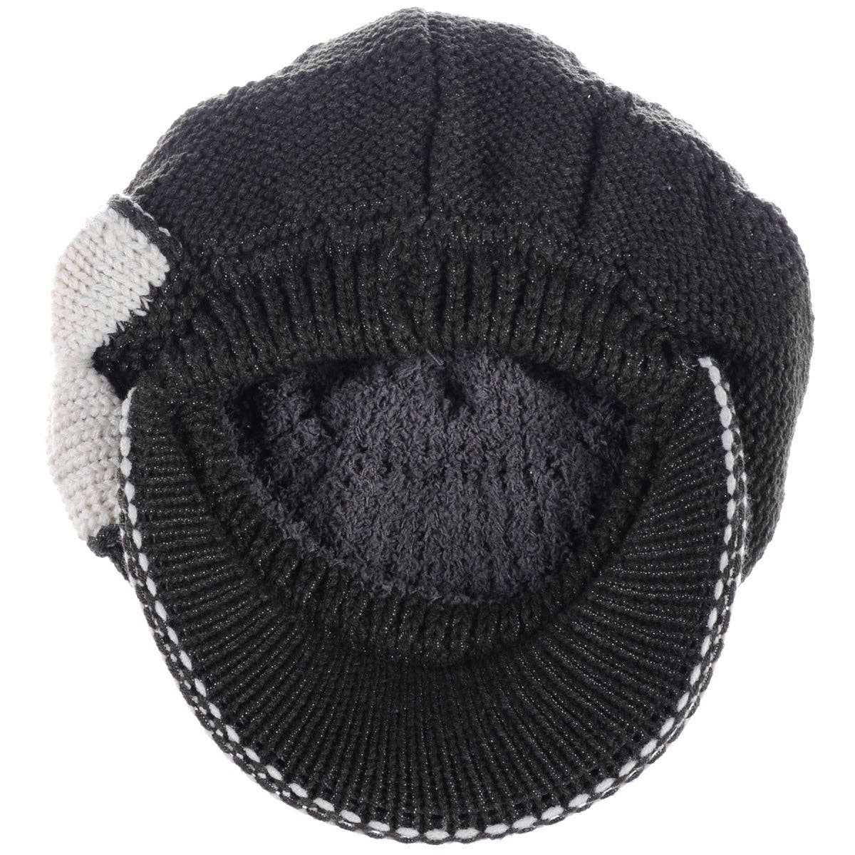 Jasper Trading LLC - Vente Bonnet – femme - JH502M - Une douzaine de bonnets chauds en tricot au crochet doublés de polaire15