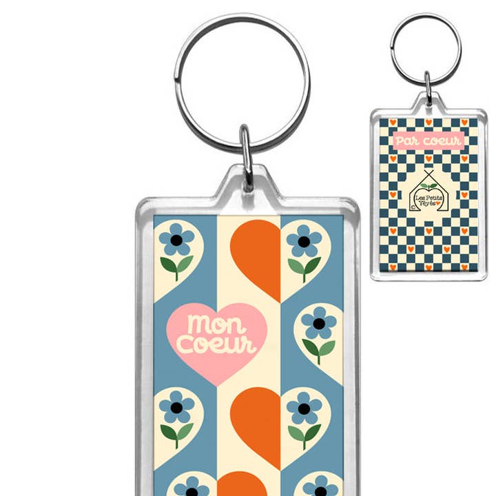 Portachiavi IL MIO CUORE per la vendita all'ingrosso da parte di Les Petits Yéyés