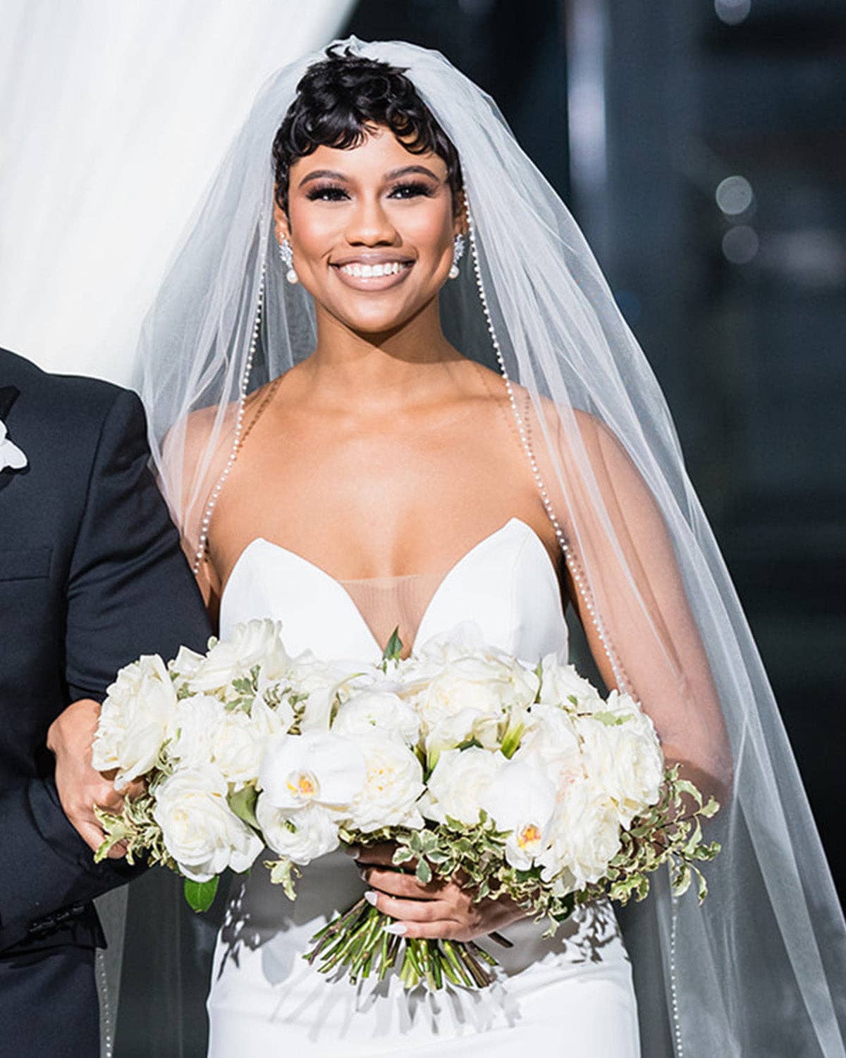 Dareth Colburn Designs – wholesale Dangle earrings – Serenity Pearl & CZ Earrings7