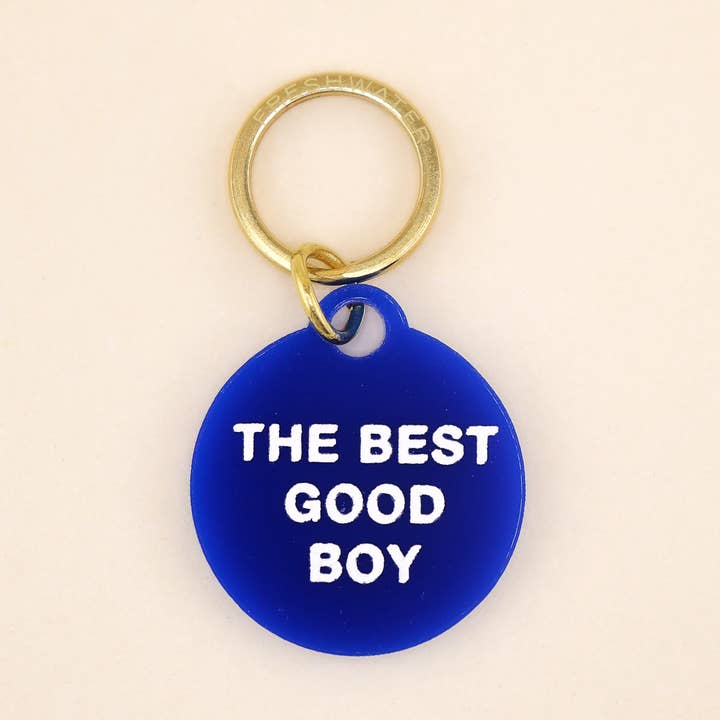 The Best Good Boy Pet Tag for wholesale by Freshwater Curated Goods