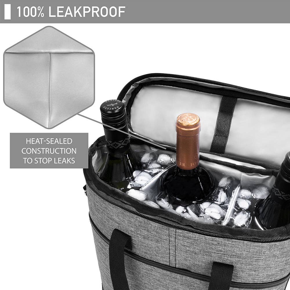 OPUX - Wholesale Wine Tote - 3 Bottle Wine Carrier Bag21