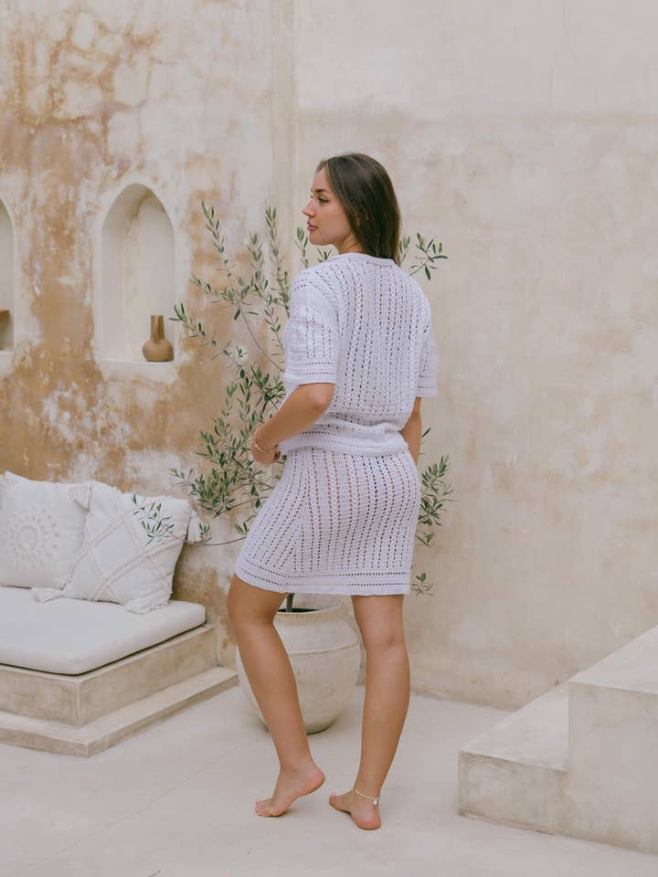 Malia The Label - Wholesale Buttoned-down shirt – Women's - Nalu Crochet Top2